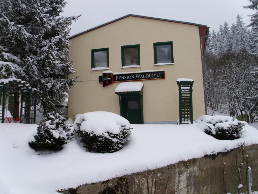 Pension Waldidyll Stützerbach Exterior foto